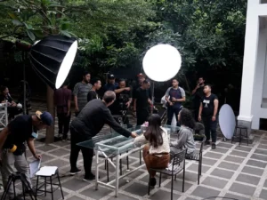 Video Shooting Sunny Gold